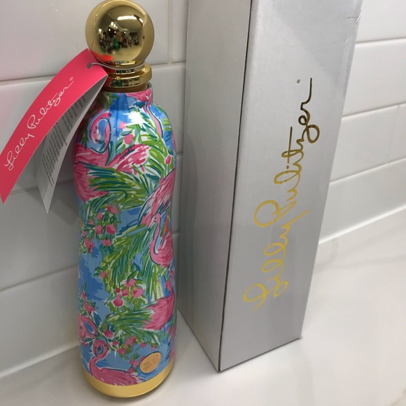 LILLY PULITZER SQUEEZE THE DAY WATER BOTTLE - Picture 8 of 10